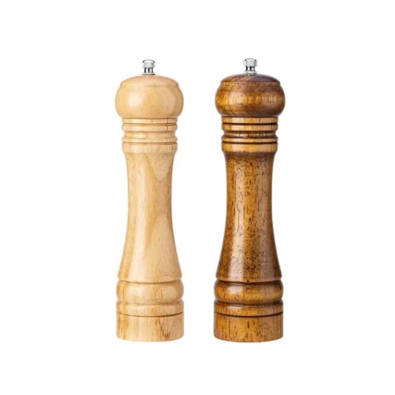 Erzi Salière Et Poivrière En Bois – Hêtre, Réaliste, 7,8 X 3,9 X 6 Cm – Accessoire De Dînette