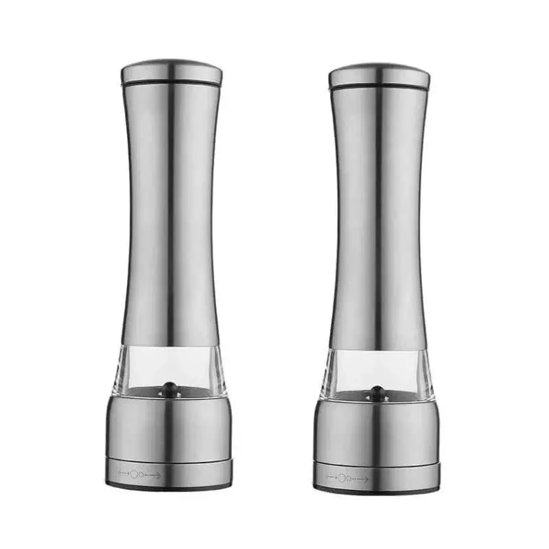 Salière Et Poivrière Moineau Edzard - Hauteur 6 Cm - Argenté Résistant à La Ternissure - Décoration De Table élégante